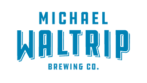 Michael Waltrip Brewing Co logo scroll