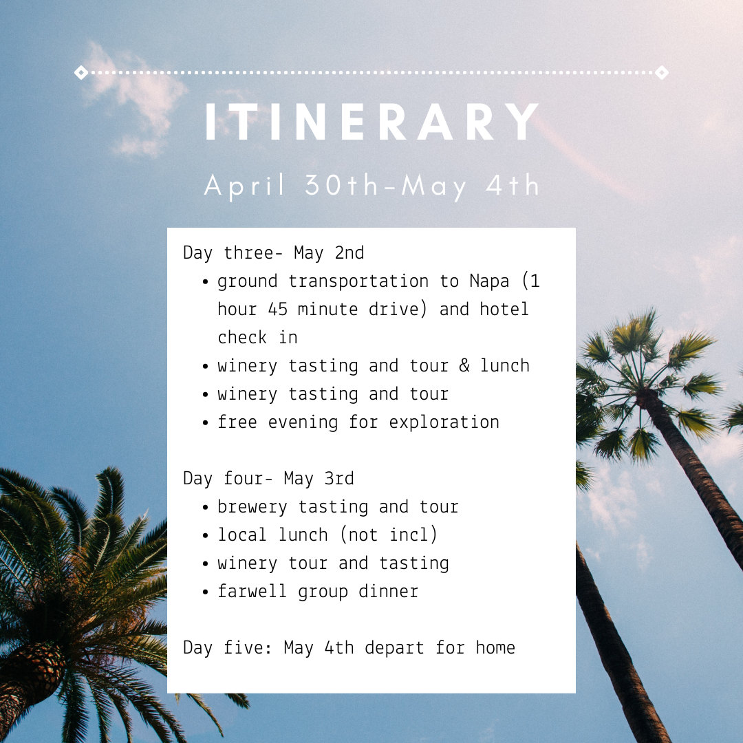 itinerary flyer right