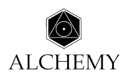 Alchemy Wine & Beer logo scroll