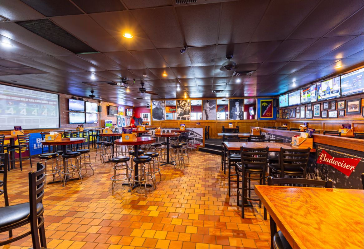 Benchwarmers Food Menu