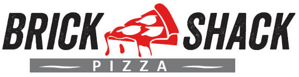 Brick Shack Pizza logo scroll
