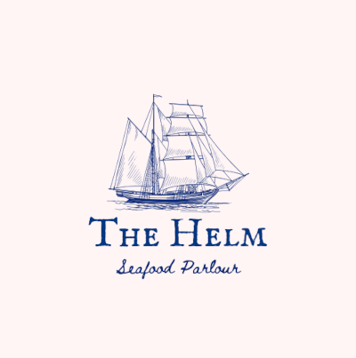 The Helm Provisions & Coastal Fare logo top