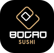 Bocao Sushi logo scroll