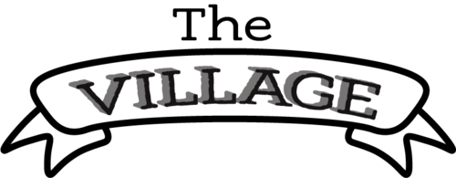 The Village Mart & Deli logo scroll