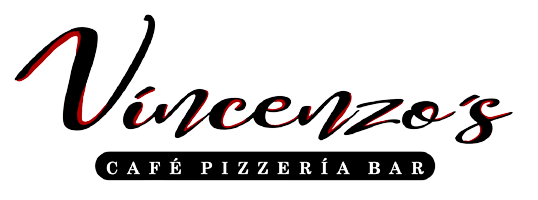 Cafe Vincenzo's logo scroll