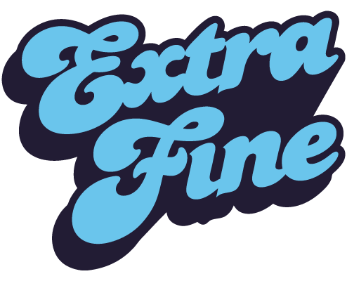 Extra Fine logo top