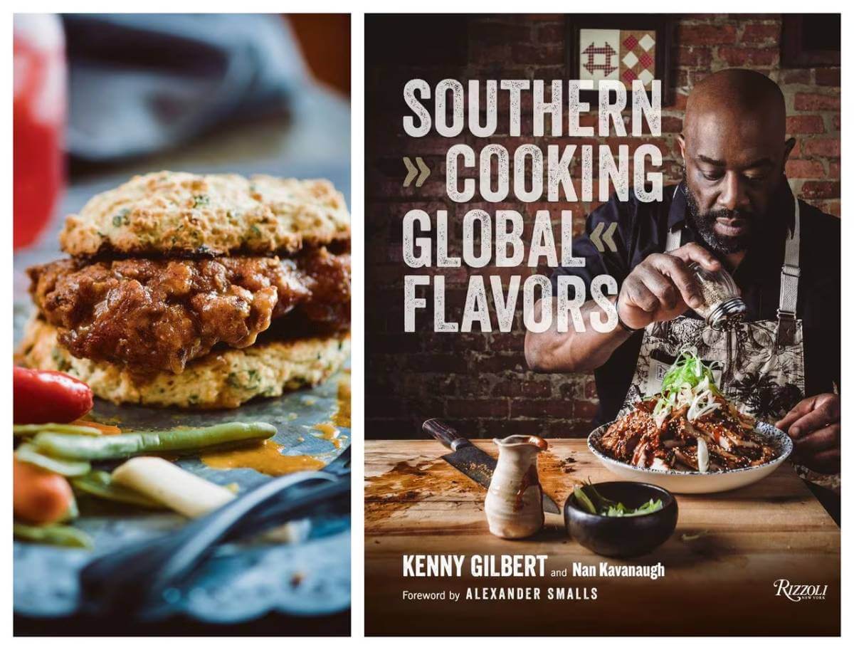 Chef Kenny Gilbert's book cover