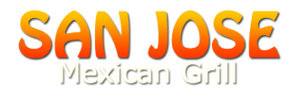 San Jose Mexican Grill logo scroll