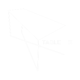 Table X logo scroll