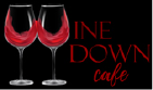 Wine Down Cafe logo scroll