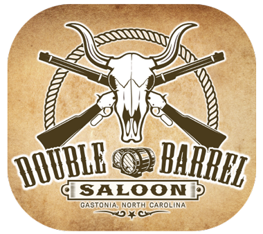 Double Barrel Saloon logo top