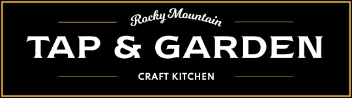 Rocky Mountain Tap & Garden logo scroll