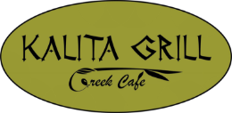 Kalita Grill Greek Cafe logo scroll