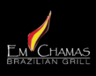 Em Chamas Brazillian Grill logo top