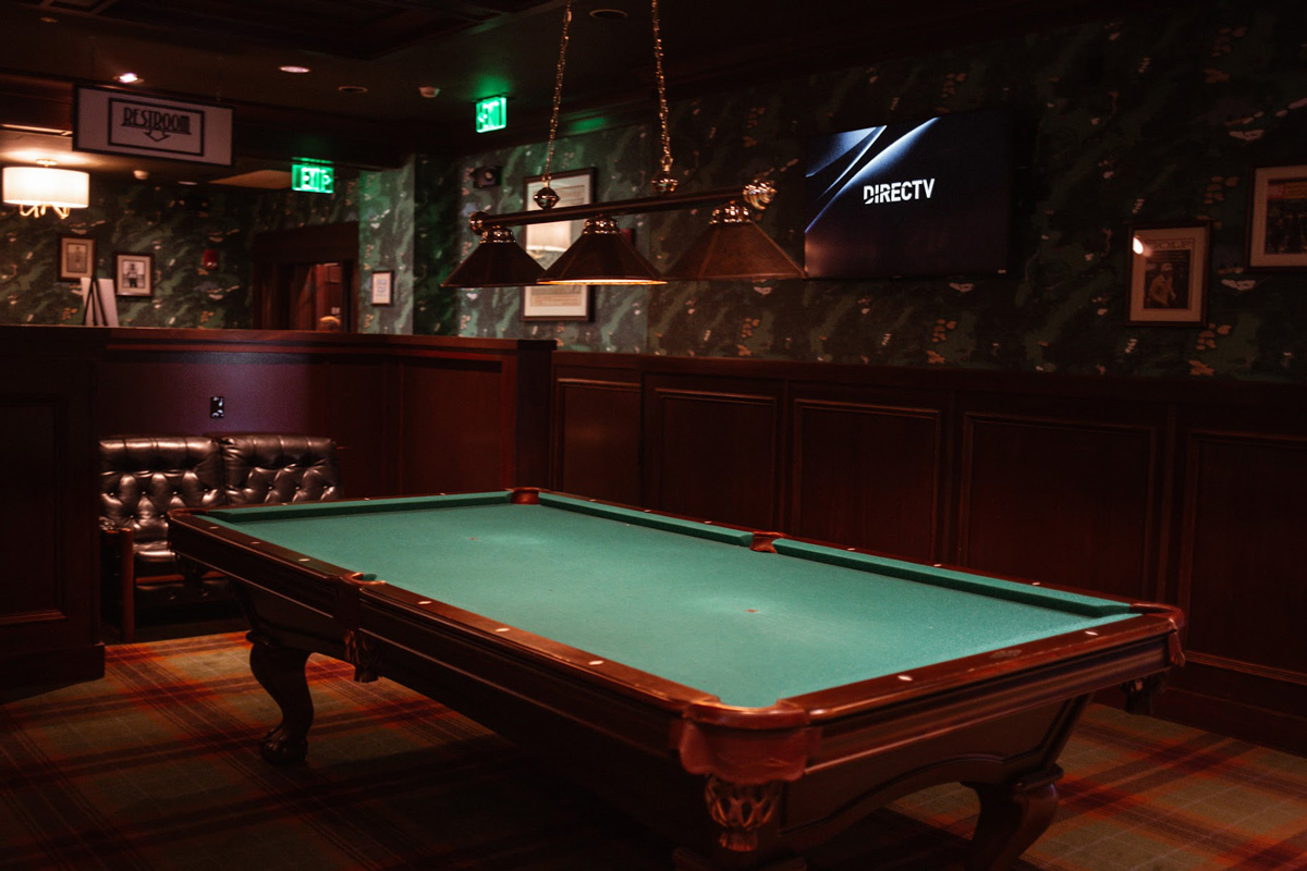 Reiners Bar and Game Room interior pool