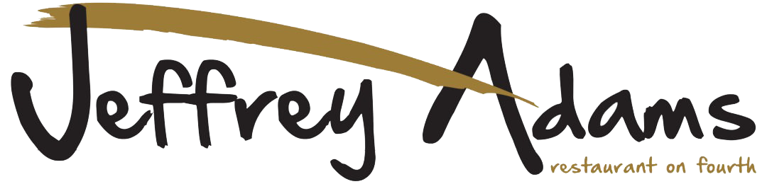 Jeffrey Adams logo scroll