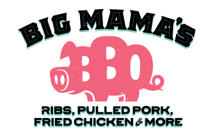 Big Mama's BBQ logo scroll