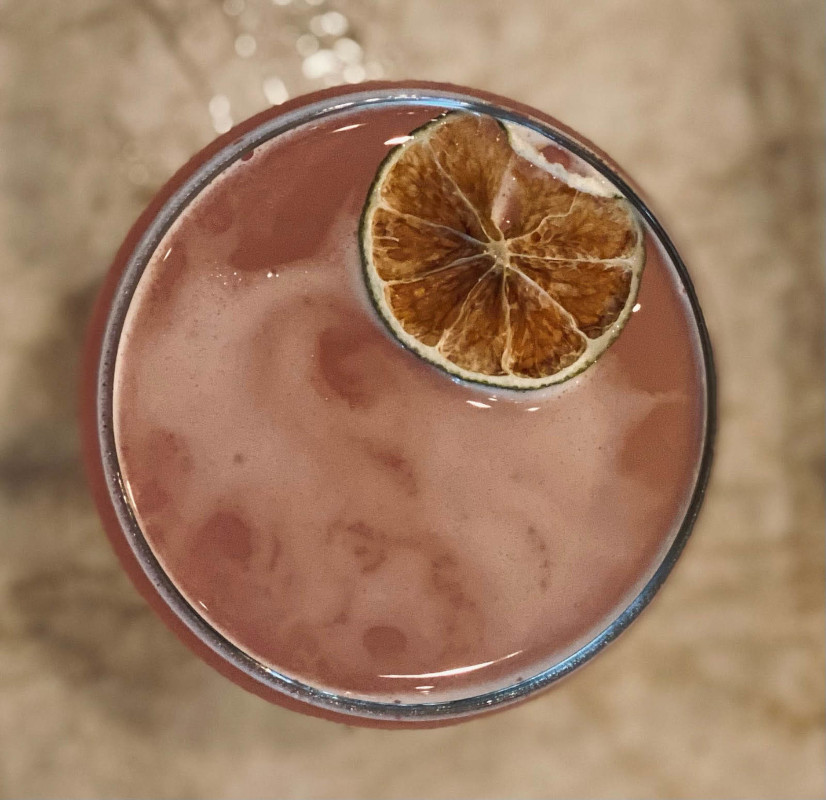 Lychee Cosmo, top view