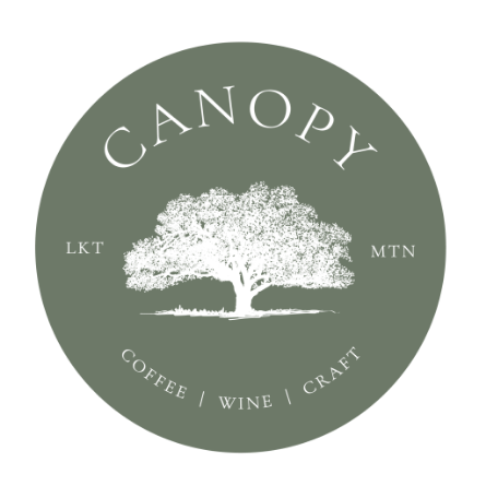 Canopy Coffee and Wine Bar logo top