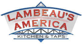 Lambeau's America logo scroll