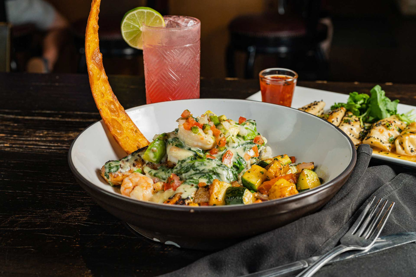 Orleans Redfish With Shrimp