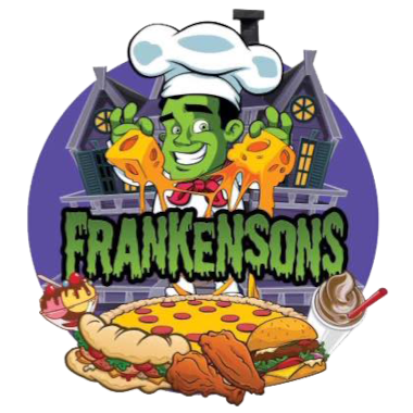 Frankensons logo scroll