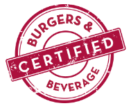 Certified Burgers and Beverage logo top
