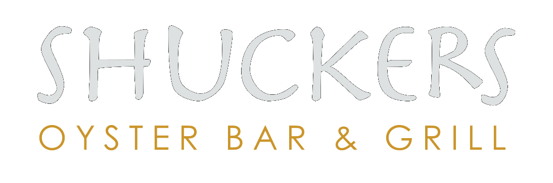 Shuckers Oyster Bar & Grill logo scroll
