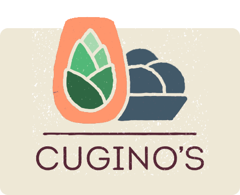 Cugino's logo top - Homepage