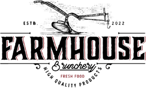 Farmhouse Brunchery logo scroll