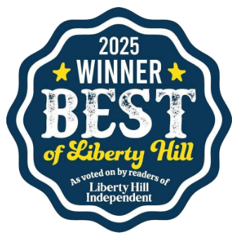 Best of Liberty Hill 2025 Award