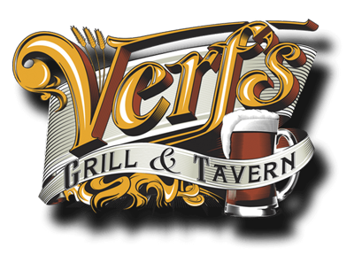 Verf's Grill & Tavern logo scroll