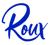 Roux Cajun Eatery logo scroll
