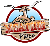 The Meating Place BBQ logo top