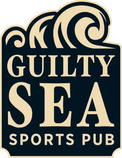 Guilty Sea Sports Pub logo top