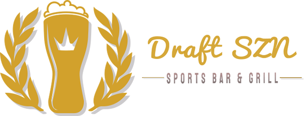 Draft SZN Sports Bar and Grill logo scroll