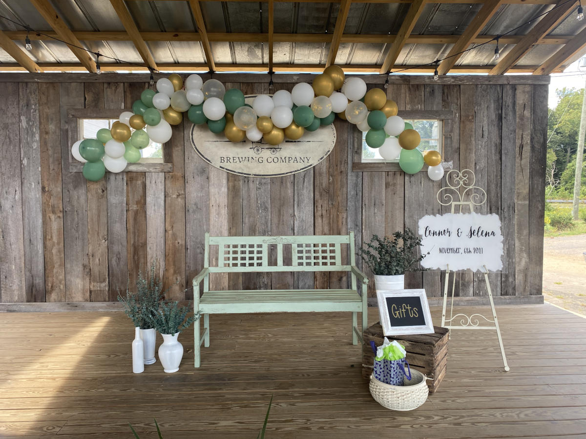 Outdoor photo booth