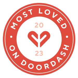 Most Loved on DoorDash badge