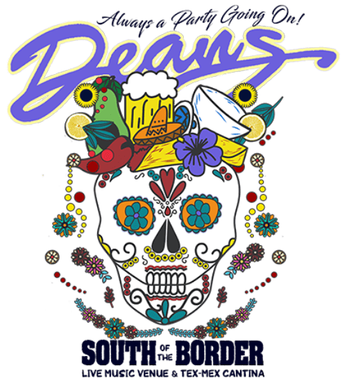 Dean's South Of The Border logo scroll