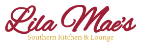 Lila Mae's Southern Kitchen logo scroll