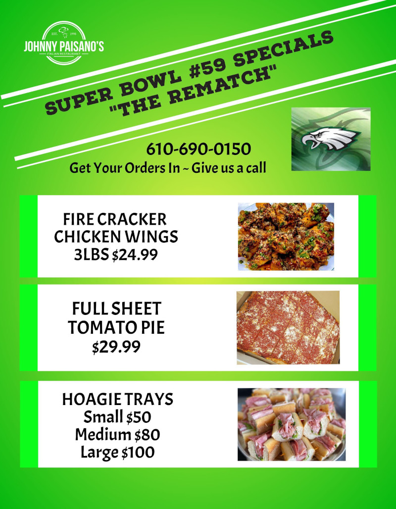 Super bowl #59 specials The Rematch