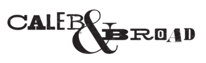 Caleb and Broad logo top