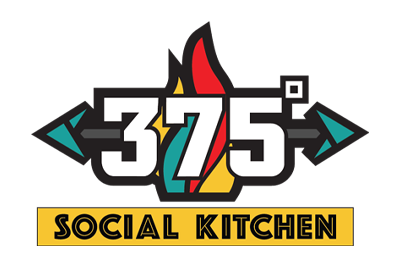 375 Social Kitchen logo scroll