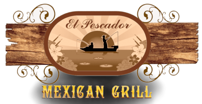 El Pescador logo scroll