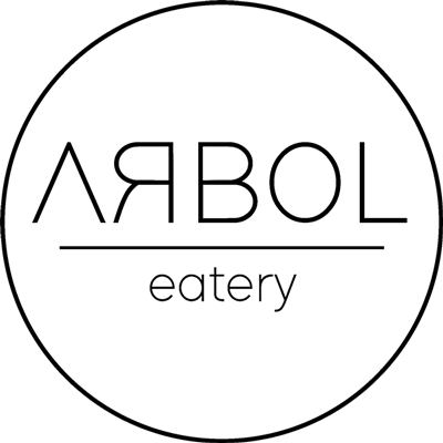 Arbol Eatery logo scroll