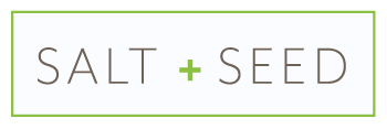 Salt + Seed logo scroll