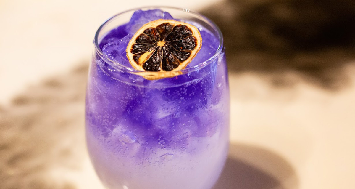 Yuzu Spritz cocktail