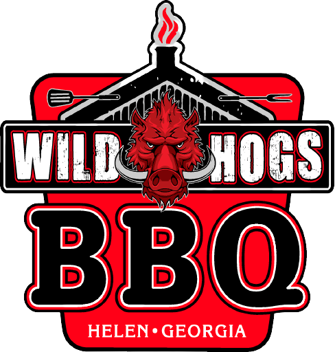 Wild Hogs BBQ logo scroll