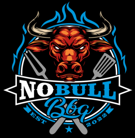 No Bull BBQ logo scroll