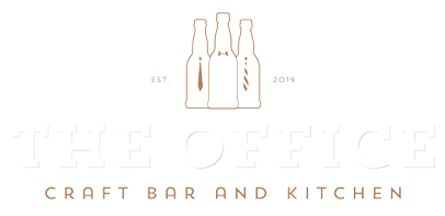 The Office Craft Bar & Kitchen logo scroll